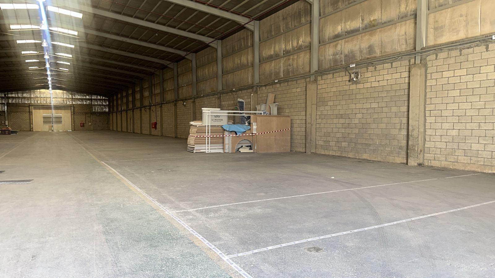 Modern logistics warehouse in Al Sulay District Riyadh with expansive storage capacity